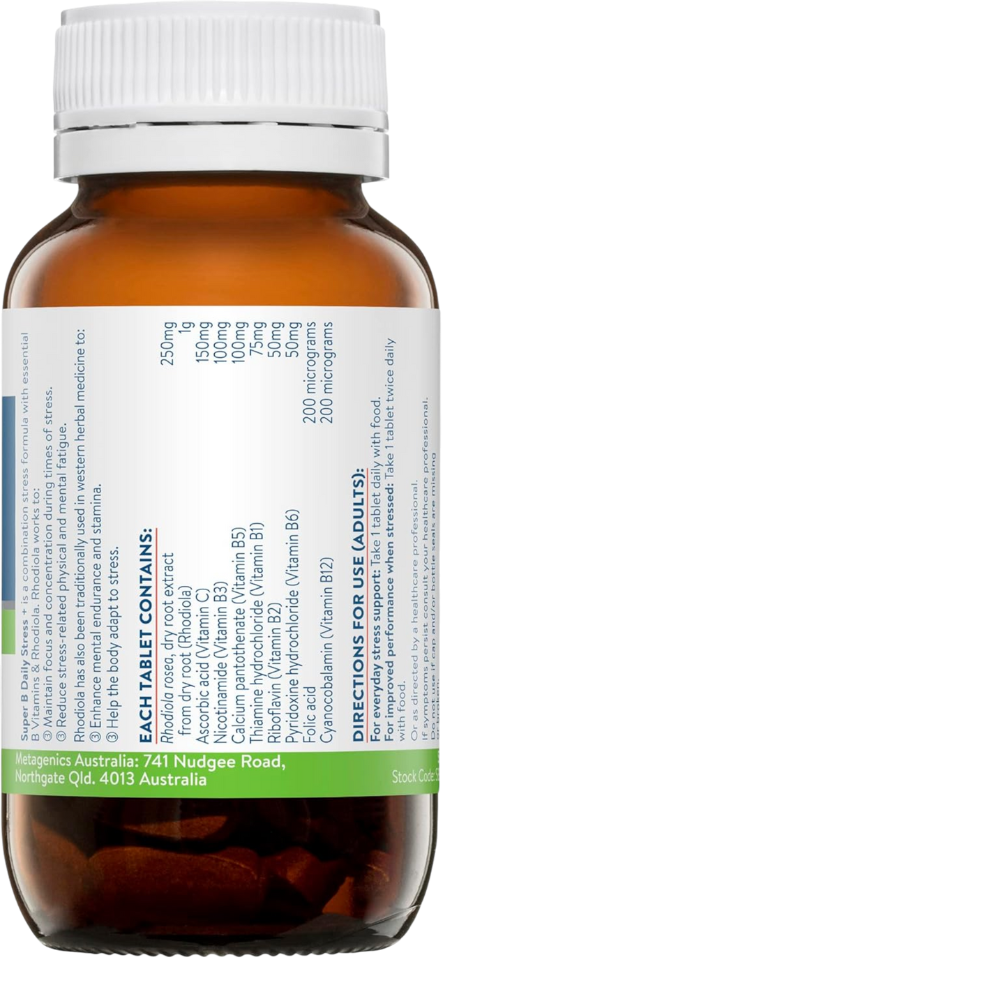 Ethical Nutrients - Super B Daily Stress