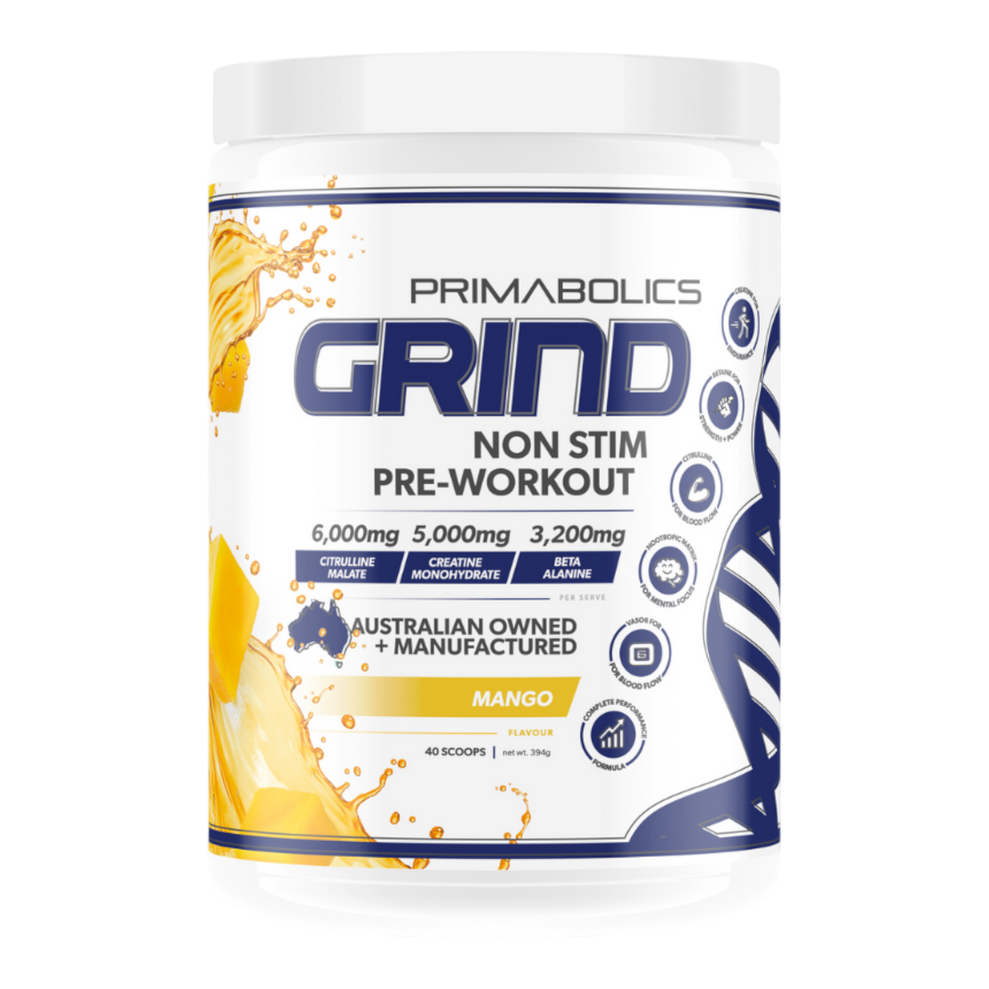 Primabolics - Grind - Non-Stim Pre-Workout