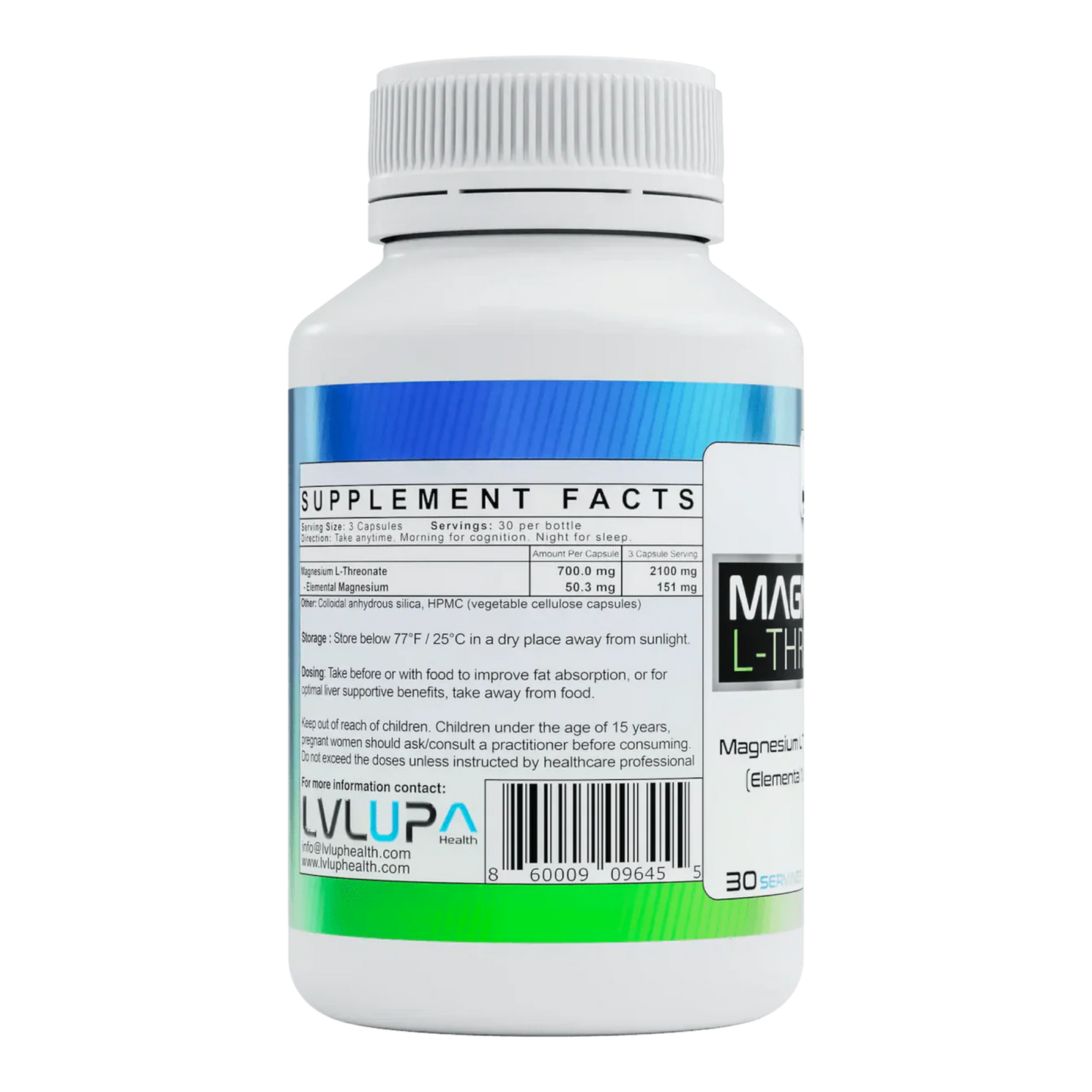 LVLUP - Magnesium L-Threonine
