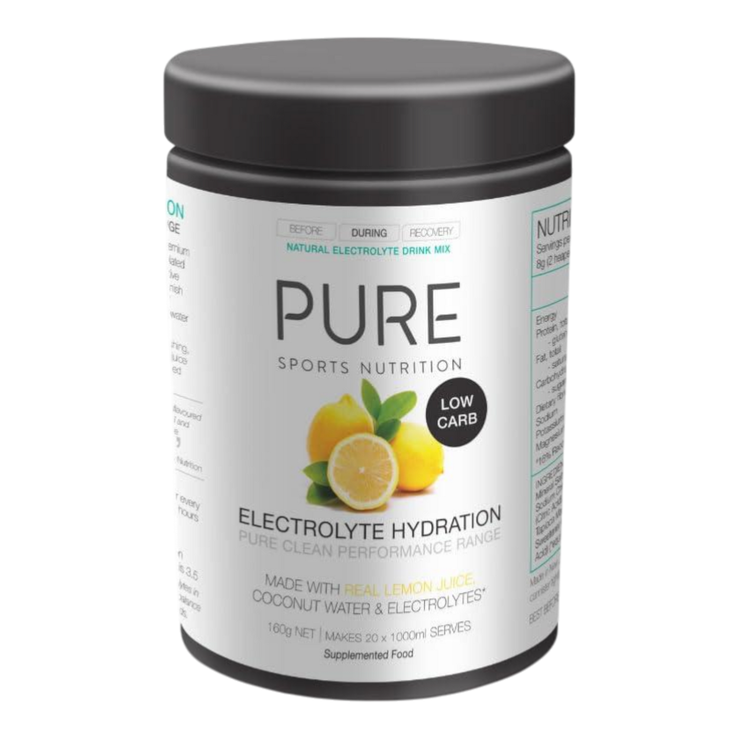 Pure Sports Nutrition - Electrolyte Hydration Low Carb