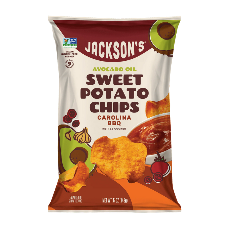 Jackson's Sweet Potato Avocado Oil BBQ Chip