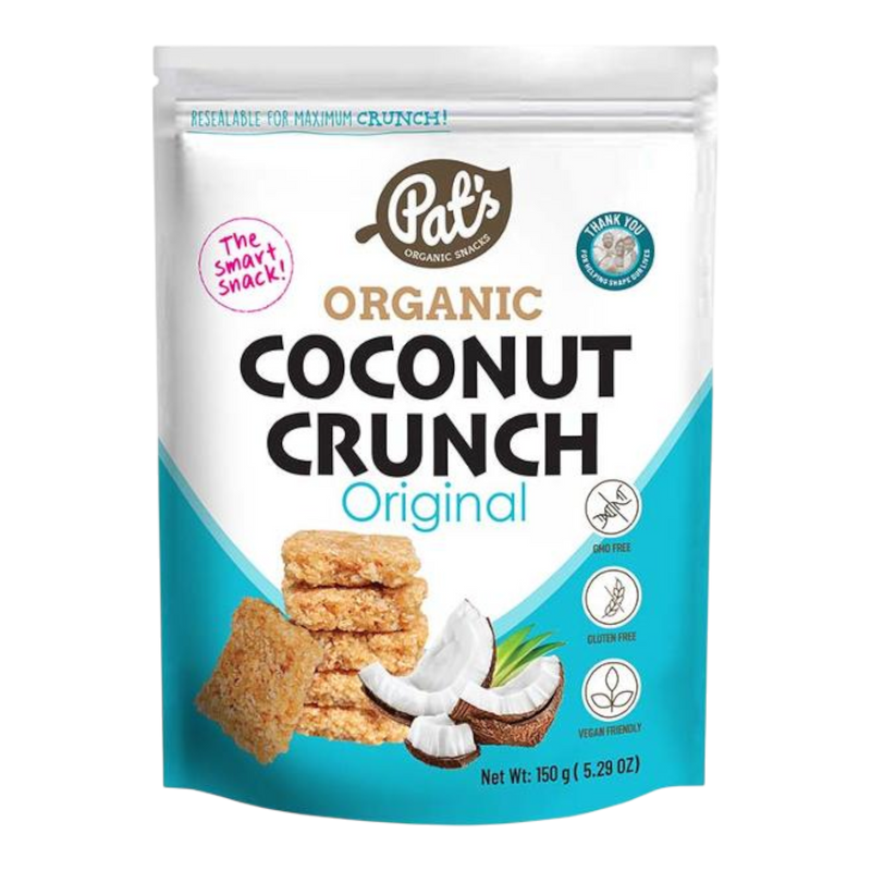 Pat's Organic Snacks - Coconut Crunch