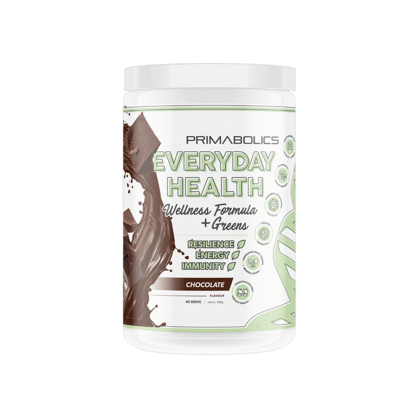 Primabolics - Everyday Health - Wellness Formula + Greens