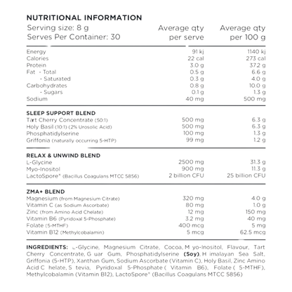 Switch Nutrition - Sleep+
