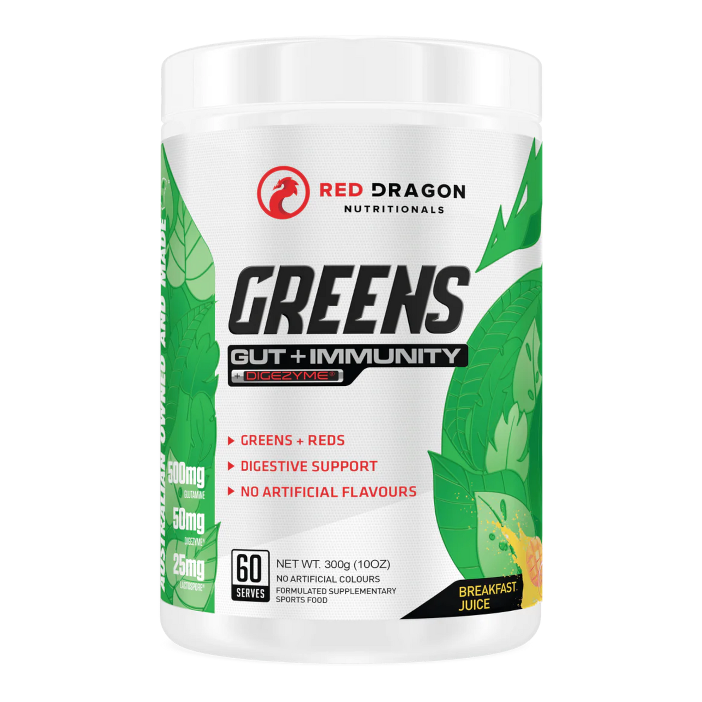 Red Dragon - Greens Gut + Immunity Powder