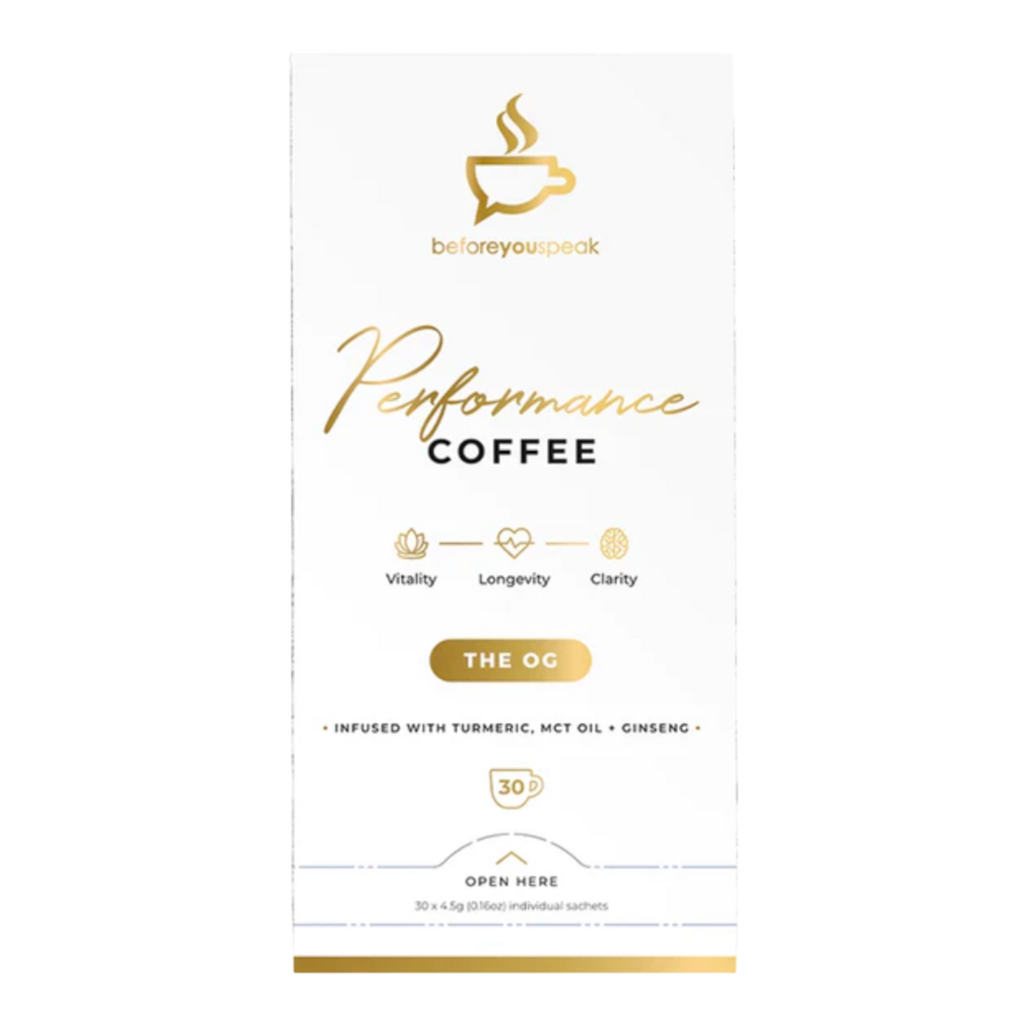 Beforeyouspeak - Performance Coffee