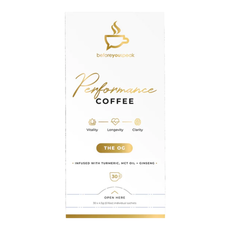 Beforeyouspeak - Performance Coffee