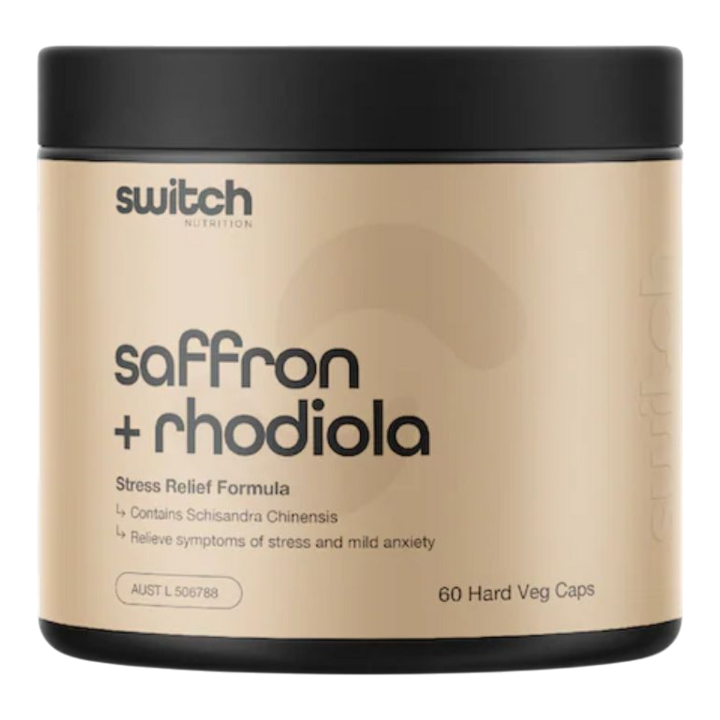 Switch Nutrition - Saffron + Rhodiola Stress Relief