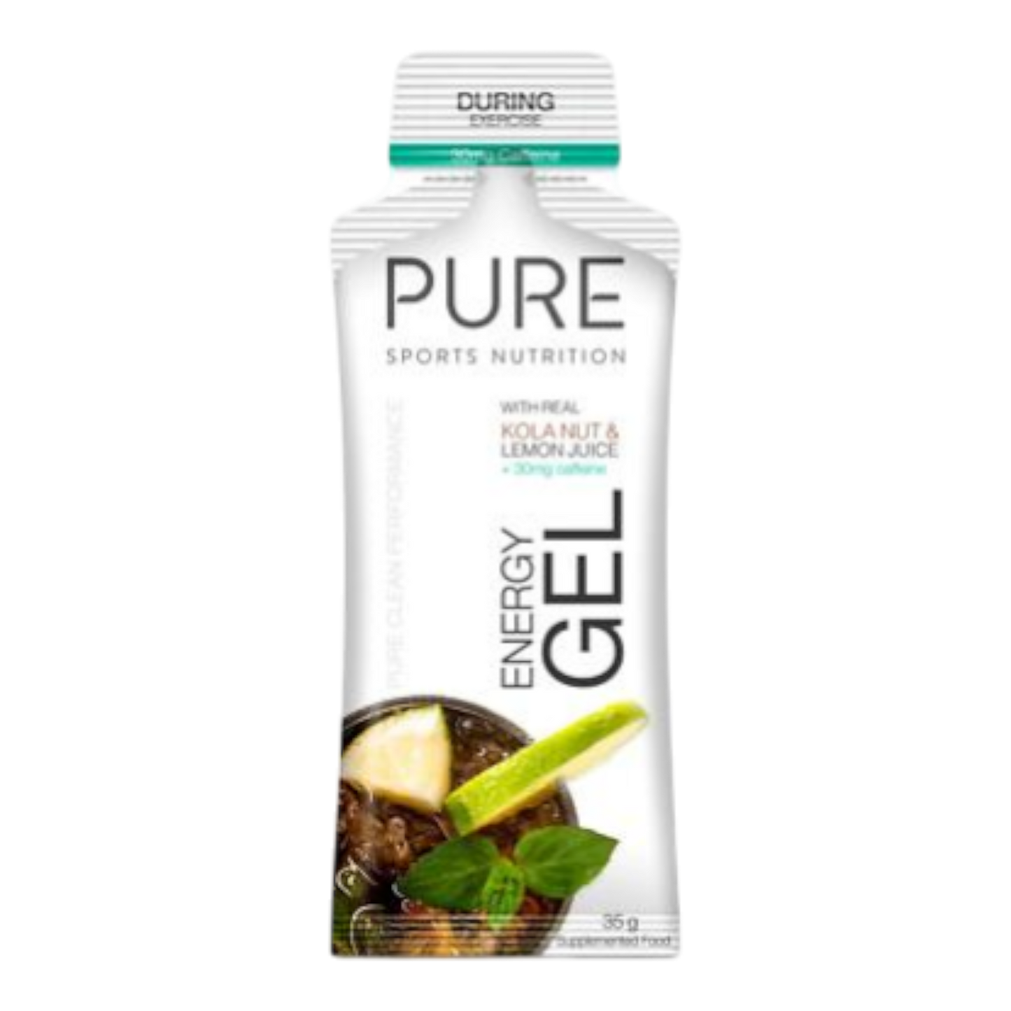 Pure Sports Nutrition - Energy Gels Kola Nut & Lemon Juice