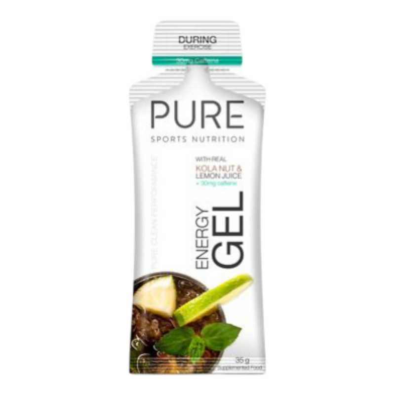 Pure Sports Nutrition - Energy Gels Kola Nut & Lemon Juice