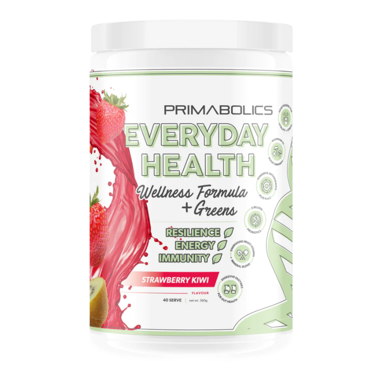 Primabolics - Everyday Health - Wellness Formula + Greens