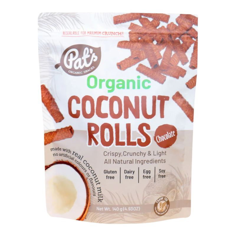 Pat's Organic Snacks - Coconut Chocolate Clusters