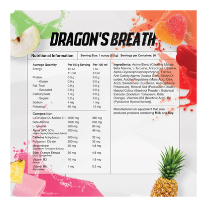 Red Dragon - Dragon Breath Pre Workout