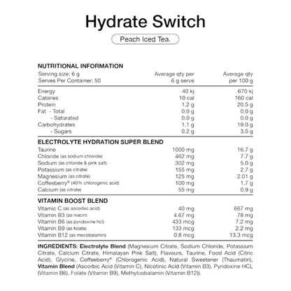 Switch Nutrition - Hydrate