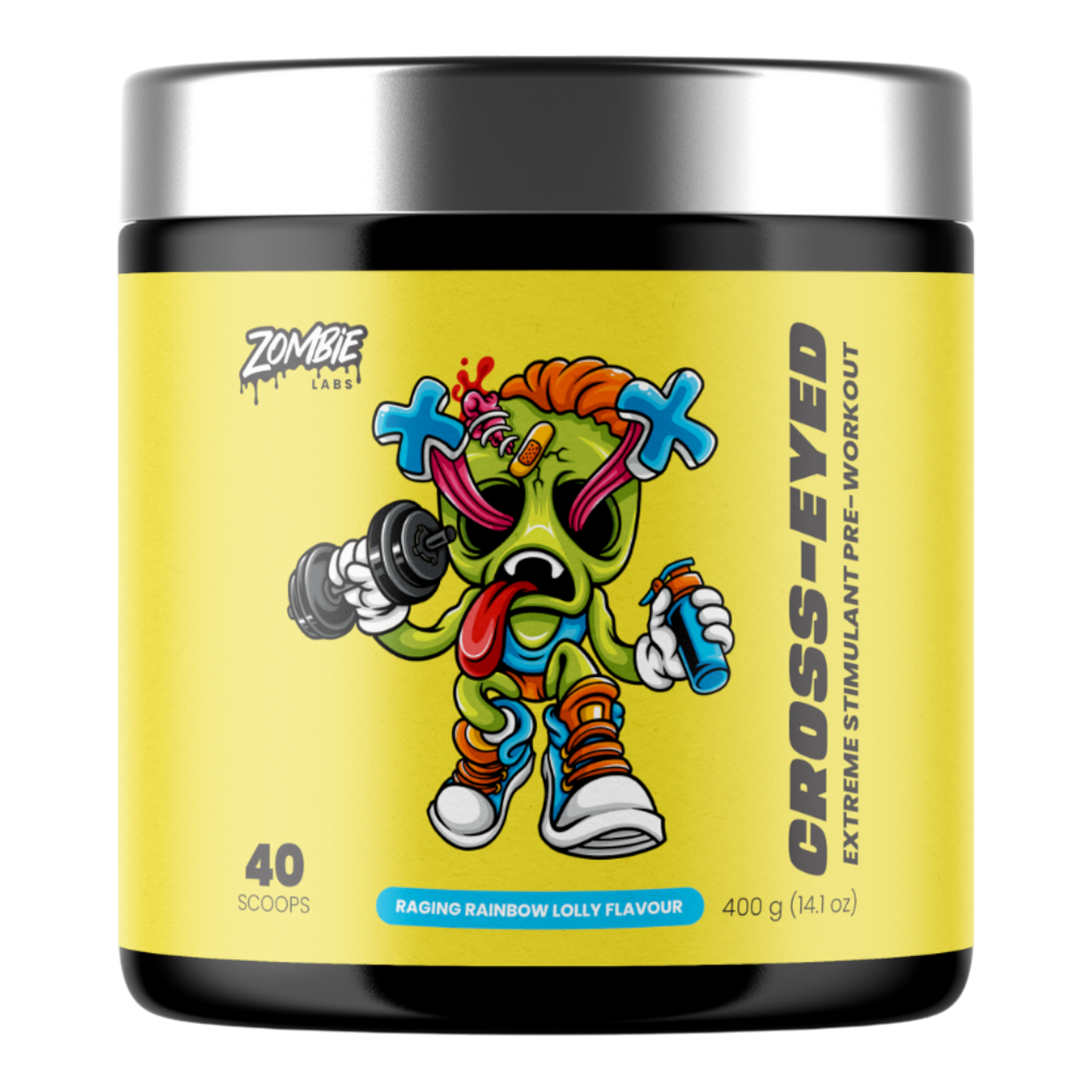 Zombie Labs - Cross-Eyed - Extreme Stimulant Pre-Workout
