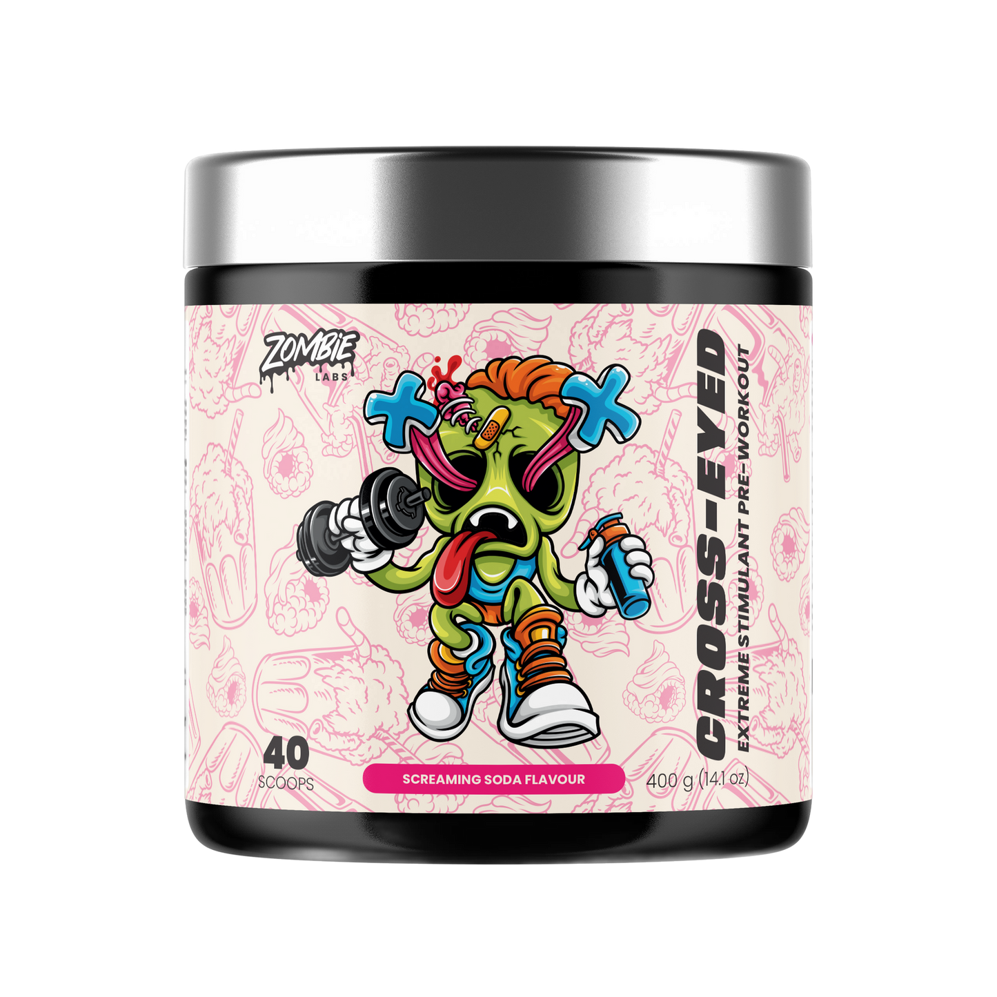 Zombie Labs - Cross-Eyed - Extreme Stimulant Pre-Workout