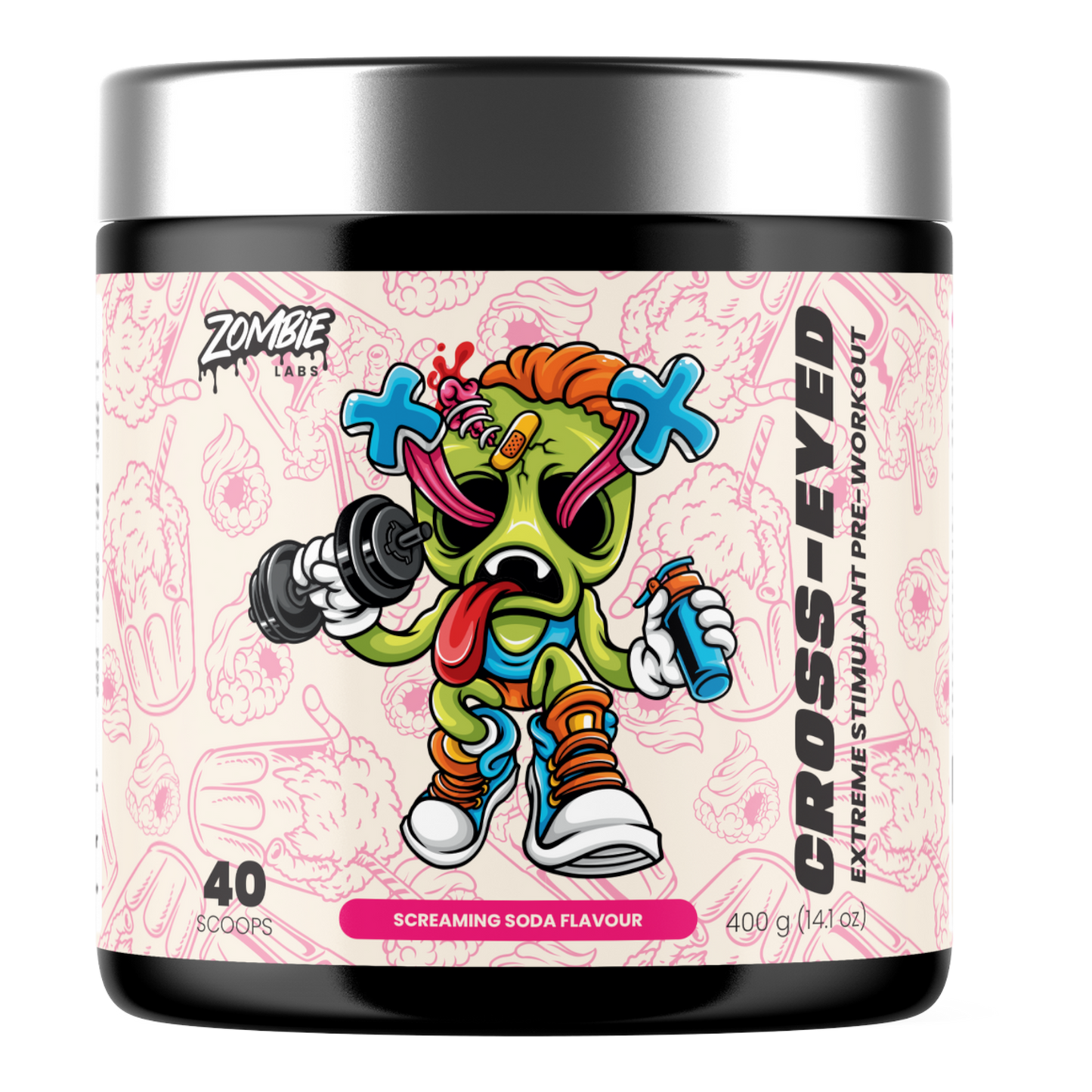 Zombie Labs - Cross-Eyed - Extreme Stimulant Pre-Workout