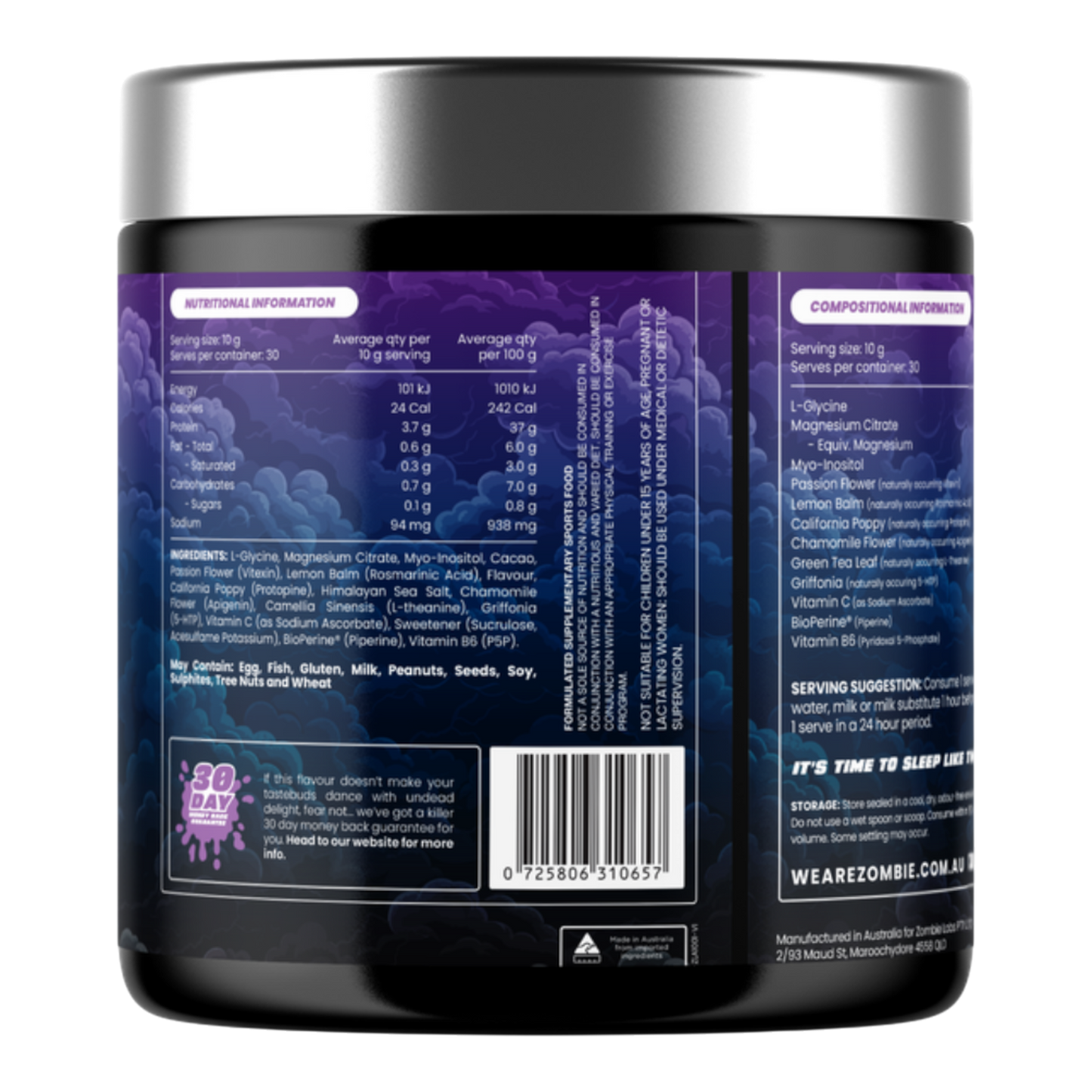 Zombie Labs - Blackoutz - Hardcore Sleep Compound