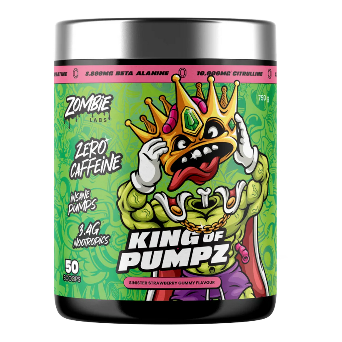 Zombie Labs - King of Pumpz - Non-Stim Pre Workout